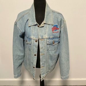 Vintage Planet Hollywood Blue Jean Jacket